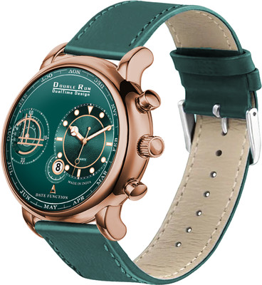 DoubleRun Analog Watch  - For Men