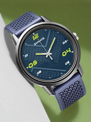 SONATA NP77085PP14W Volt 3 Analog Watch  - For Men