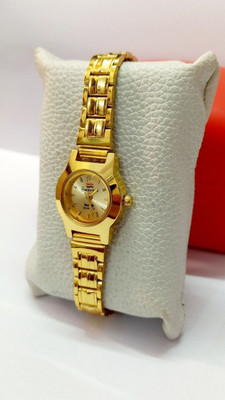 Toto Watch for women and girls gold color waterproof watches GLOWME analog watch for men. Analog Watch  - For Women