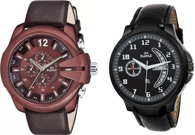 dlx hmt Leather Strap Scratch Proof Watch for Men Leather Strap Scratch Proof Watch for Men Analog Watch  - For Men