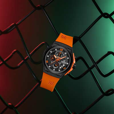 Alix Trendy Students Fashion Multifunction Quartz Chronograph Luminous Waterproof Analog Watch  - For Men