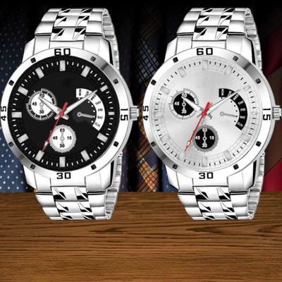 Sprinta Combo Avio Chain Chronograph Pattern Designers Stylish Wrist Watch For-Boy & Men Combo Avio Chain Chronograph Pattern Designers Stylish Wrist Watch For-Boy & Men Analog Watch - For Men Sprinta Combo Avio Chain Chronograph Pattern Designers Stylish Wrist Watch For-Boy & Men Combo Avio Chain Chronograph Pattern Designers Stylish Wrist Watch For-Boy & Men Analog Watch - For Men