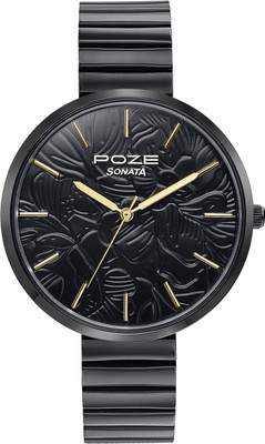 SONATA Poze Poze Bright Treasures Quartz Pink Round Dial Women's Watch / Analog Watch  - For Women