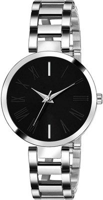 Victox Enterprise Girls Black Chain Watch Analog Watch  - For Girls