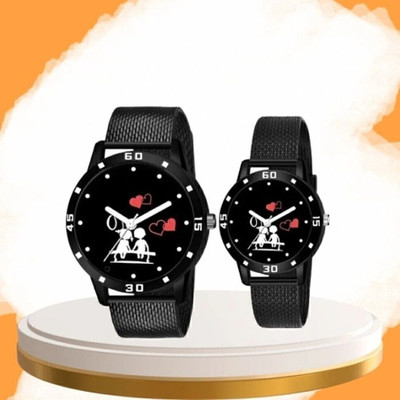 MAHAVIRA COLLECTION Couple Combo Attractive Trending Young Gen Couple Watch Analog watches for men & women Analog Watch  - For Couple