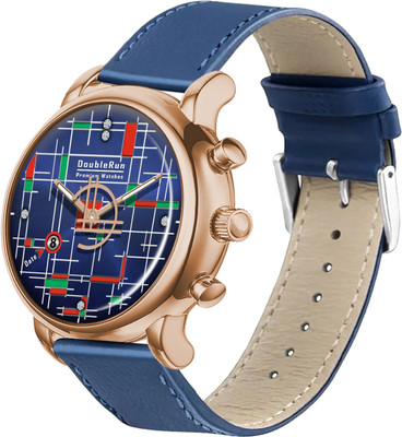 DoubleRun Analog Watch  - For Men