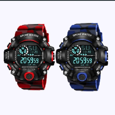 Timefit Army Look Waterproof Digital Watch  - For Boys