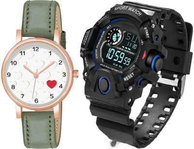 exactor Premium Stylish Casual & Formal Wear Watch Analog-Digital Watch  - For Men