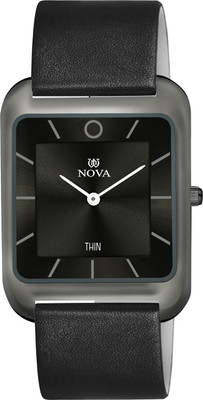 NOVA Slim leather Watch Analog Watch  - For Men & Women