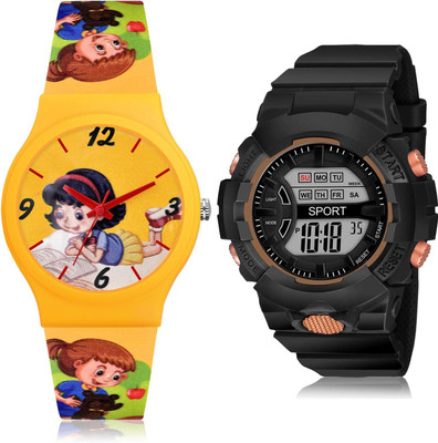 TIMOXIDE CM712-DG33 Analog-Digital Watch  - For Girls