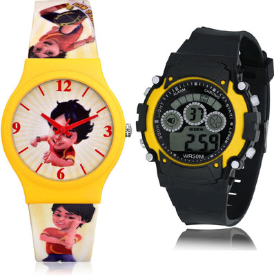 TIMOXIDE CM726-B6 Analog-Digital Watch  - For Boys