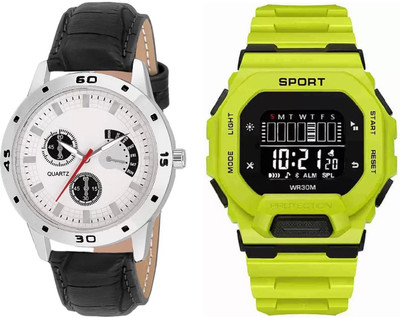 VISER Analog-Digital Watch  - For Couple