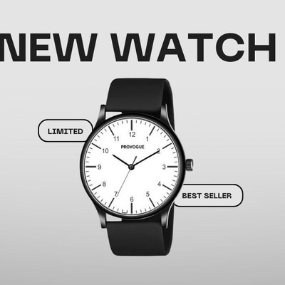 PROVOGUE PV-BK104-Silcon New Stylish Analog Watch  - For Men