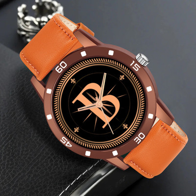 RobinXX ALPHA-B-AVO-BRW-TEN-PL-1 Alpha Heritage Collection A Brown Strap Watch for Man & Boys Analog Watch  - For Men