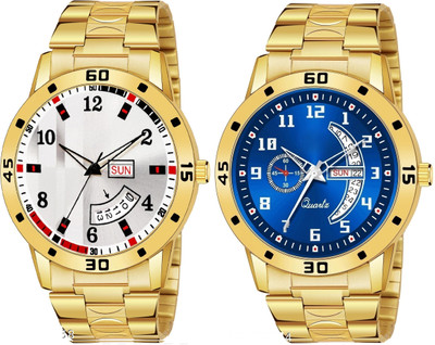 Caihong GOLD-8-AND-GOLD-4 Analog Watch  - For Men