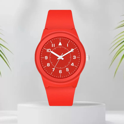 ETLIS MT-123 Red Matte Dial Boys Analog Watch  - For Men