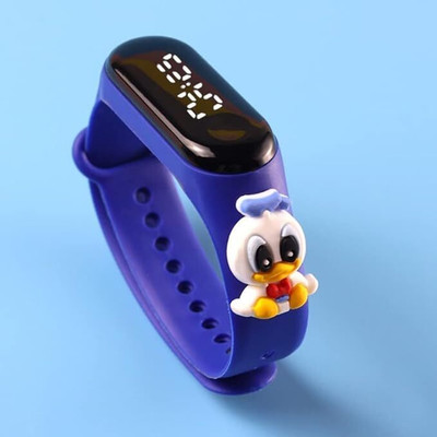 KIMY KIMY_M4 Gudda_Dark Blue_Duck KIMY LED Digital watches with a traditional style for men and boys Digital Watch  - For Men