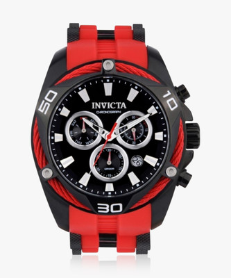 INVICTA 43766 Bolt Chronograph Quartz Black Dial Analog Watch  - For Men
