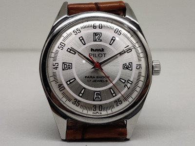 hmt pilot HMT PILOT SILVER HMT PILOT Analog Watch  - For Men