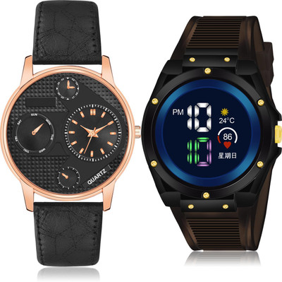 TIMOXIDE BM27-DG94 Analog-Digital Watch  - For Men