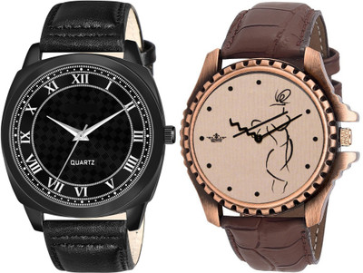 Naavli LR65_Combo_LR88 Analog Watch  - For Men & Women