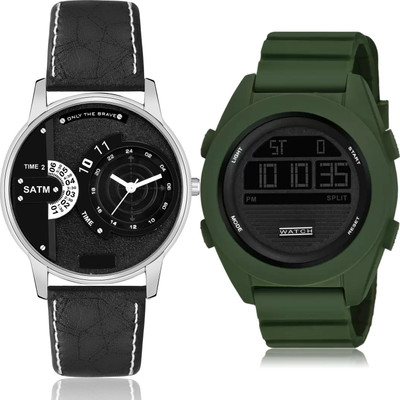 TIMOXIDE BM37-DG83 Analog-Digital Watch  - For Men