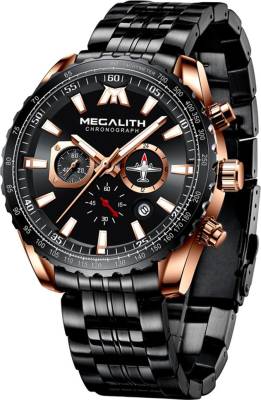 OVERFLY Megalith Analog Chronograph Luxury with Date Display Analog Watch  - For Men