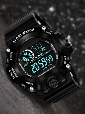 RealBuff Water Resistance Automatic Sports for 's Kids for Boys for Digital Watch  - For Men