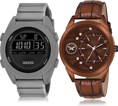 TIMETRANSELEVATE DG85-BA121 Analog-Digital Watch  - For Men