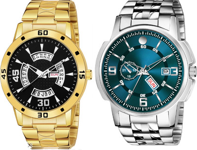 Caihong GOLD-21-AND-SLV-11 Analog Watch  - For Men
