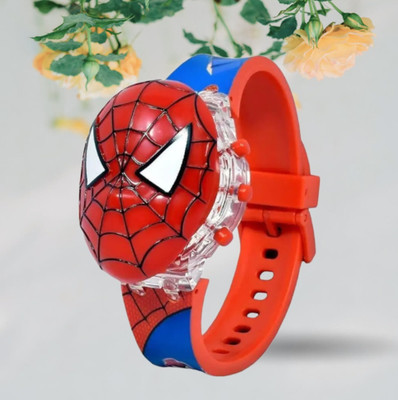 OLLTHETHINGS Spider Look Kids watch Modern & Trending Spider Digital Watch  - For Boys & Girls