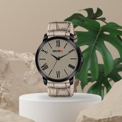 KILLER KL-9402-BROWN Big Dial Analog Watch  - For Men
