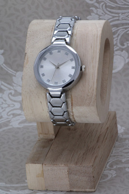 ZANZEER Simple Design Rose Gold Throne's Attractive Metal Belt Simple Design Rose Gold Throne's Attractive Metal Belt Analog Watch  - For Girls