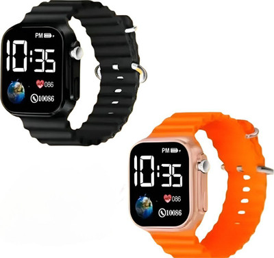 Timofy Digital Watch for Kids Boys Girls Fashionable Durable Trendy Look Solid Colour Digital Watch For Kids Digital Watch  - For Boys & Girls