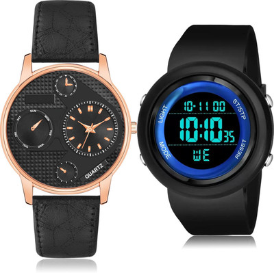 TIMENTER BM27-DG55 Analog-Digital Watch  - For Men