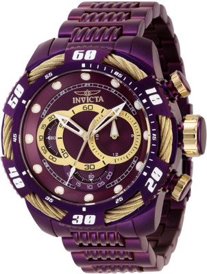 INVICTA 40782 Speedway Chronograph Quartz Purple Dial Analog Watch  - For Men