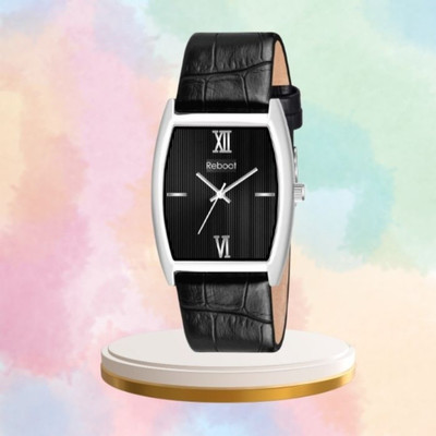 Reboot REBOOT 111 SLIM INVINCIBLE PLUS BLACK DIAL WATCH Classic 111 Slim Invincible Plus Black Dial Watch Analog Watch  - For Men & Women