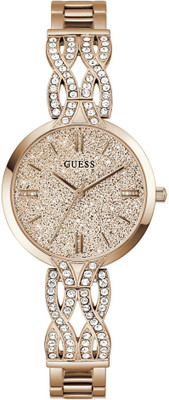 GUESS GW0868L4 GUESS Coral Rose Gold Round Dial Analog Watch  - For Women