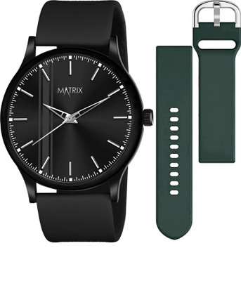 MATRIX Swap Interchangeable Straps Analog Watch  - For Men & Women