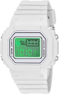 SROTRA CASIO Sporty Outdoor LED Light Waterproof Timepiece Digital Watch  - For Men
