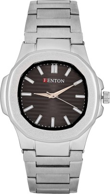 FENTON WATCHES Fnt-90103 Latest Classic Series Mesh Chain Stainless Steel Analog Watch  - For Men