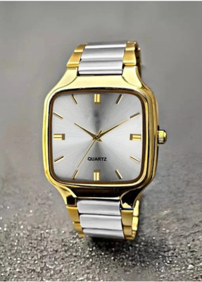 just like 101 Black Slim Design Adjustable Length Stainless Steel Strap Men Analog Watch Analog Watch  - For Men