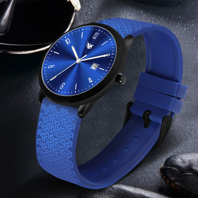 Leril Silicone Strap Analog Analog Watch  - For Men