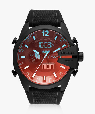 DIESEL Mega Chief Mega Chief Analog-Digital Watch  - For Men