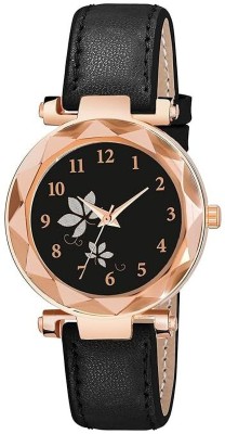 FLUZOV 2Pan Black Dial 2Pan Black Dial Analog Watch  - For Girls