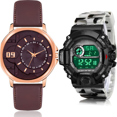 TIMETRANSELEVATE BM41-BC23 Analog-Digital Watch  - For Men