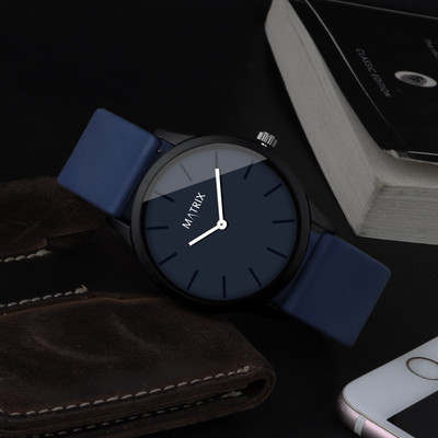 MATRIX Softest Silicone Strap Minimalist Series 2 Hand Analog Watch  - For Men & Women