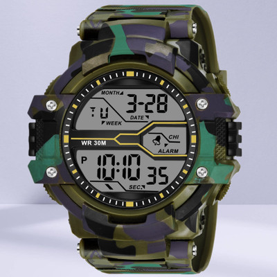 HALA ARMY ARMY Watch Multi-Function Stylish Sports Silicon Strap & Attractive Look Digital Watch  - For Boys