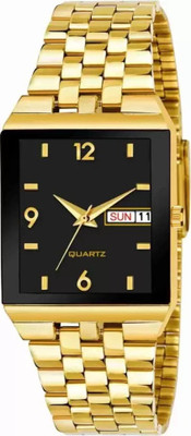 DIGILIFEHUB DG9197 Day Date Functioning Stainless Steel Chain Watch for Men Analog Watch  - For Men