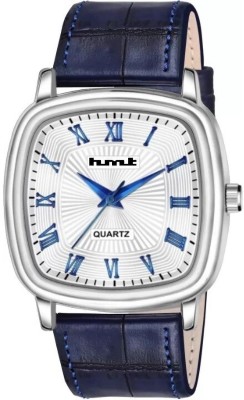 Hmrt Functioning Analog Display White Dial Blue Strap Analog Watch  - For Men